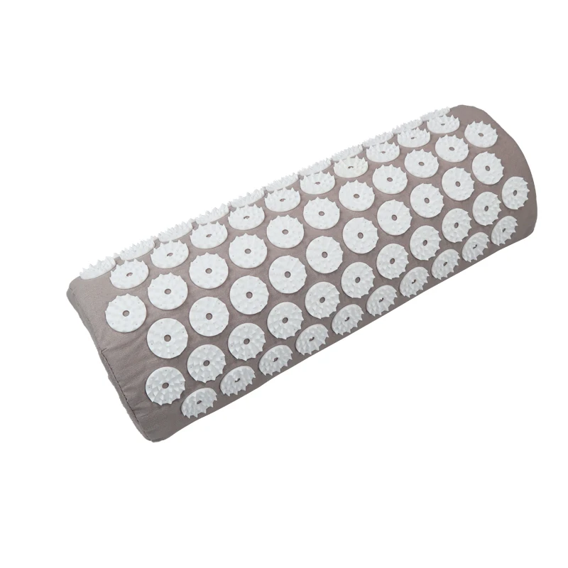 1pc gray pillow Массажер(appro62*38 см) подушка Массажный коврик Акупрессура облегчение боли в спине тела шип коврик Акупунктура Массаж йога коврик/Подушка - Цвет: 1pc gray pillow