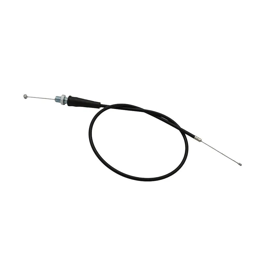 Motorcycle Adjustable Throttle Cable Black Replacement for 250cc Dirt