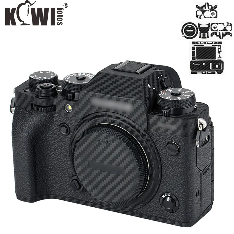 Комплект защитной пленки для корпуса камеры Kiwi Fujifilm X T4 стикер с защитой от