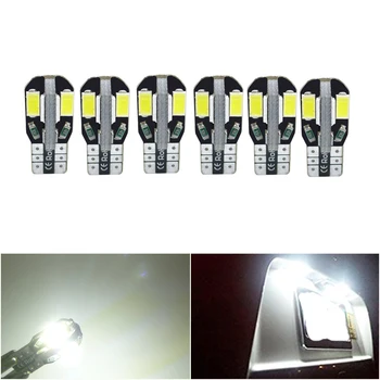 

6x W5W T10 LED Canbus Bulb For Jeep Wrangler Cherokee Comanche Commander Compass Grand Car Exterior Parking Light