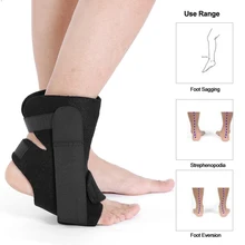 

Foot Brace Adjustable Plantar Splint Brace Ankle Brace Correction Support Strap Protector Orthosis Day and Night Splint Braces