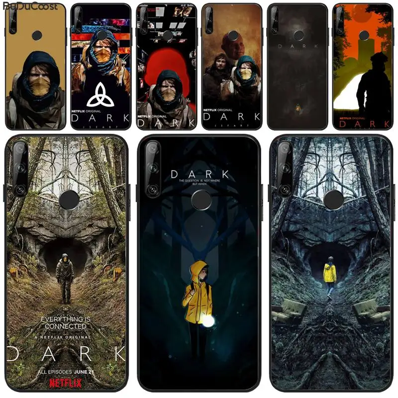 

Manton Movie Dark TPU black Phone Case Cover Hull For Huawei Y5 Y6 Y7 Y9 Prime Pro II 2019 2018 Honor 8 8X 9 lite View9