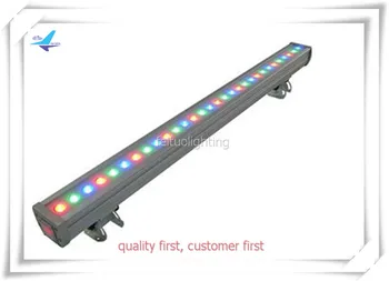 

E-2pcs 30x3w LED Bar 100cm 1m Led Strip Wall Washer Light Effect DMX Sound DJ Stage Uplighter Batton Wall Washer