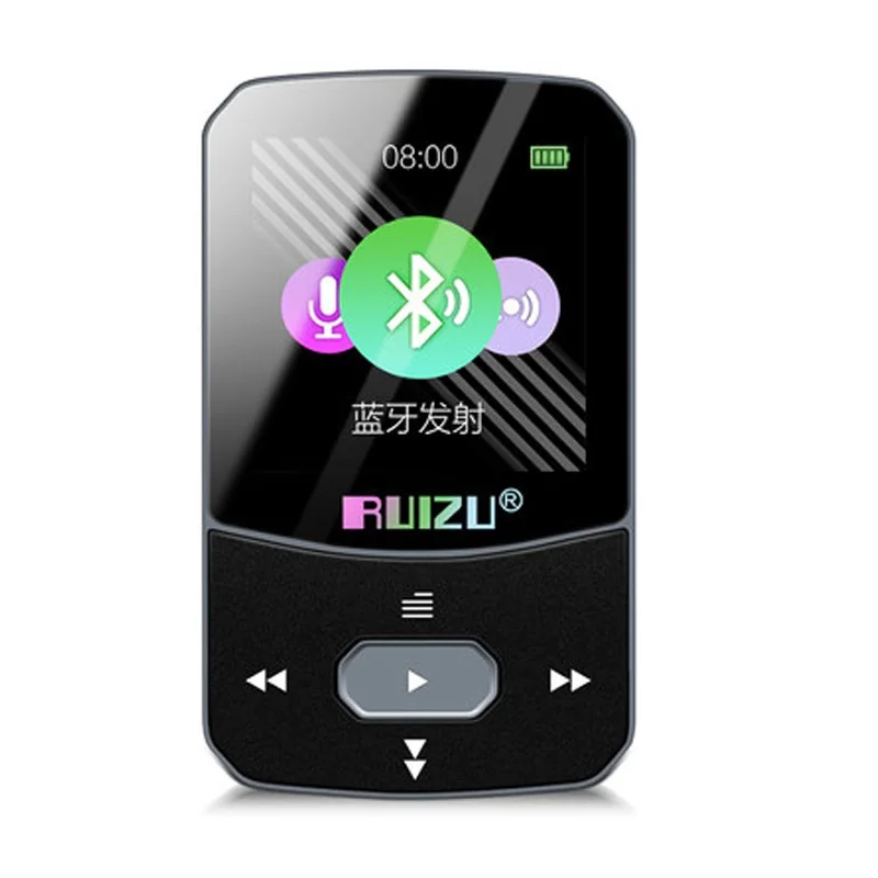 2020 Спортивный Bluetooth MP3 плеер RUIZU X52 мини музыкальный проигрыватель с клипсой
