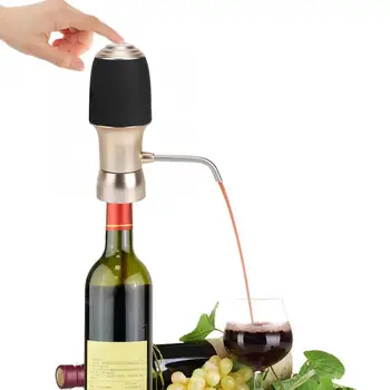 

Electric Wine Aerator Dispenser Pump Portable Intelligent Wine Decanter Pourer Bar Supplies Household Kitchen Gadget