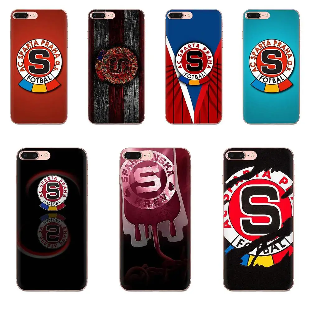 For Samsung Galaxy A51 A71 A81 A90 5G A91 A01 S11 S11E S20 Plus Ultra Simple Phone Cases Painting Sparta Prague Football Logo | Мобильные