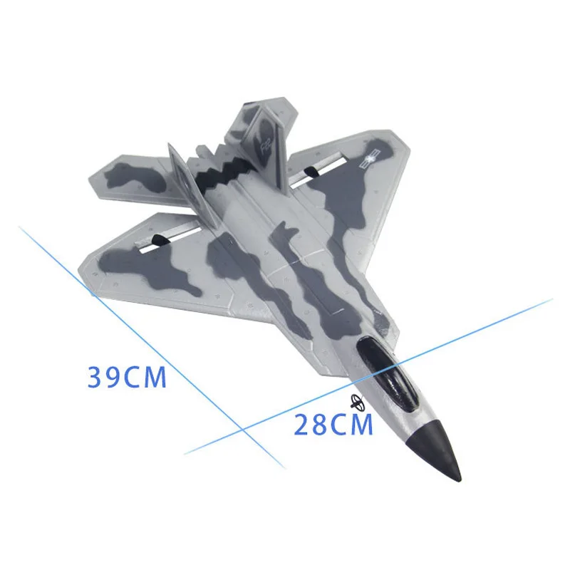 FX-822 F22 2,4 ГГц 290 мм размах крыльев EPP RC Fighter Done Battleplane RTF пульт дистанционного управления Радиоуправляемый квадрокоптер модель летательного аппарата