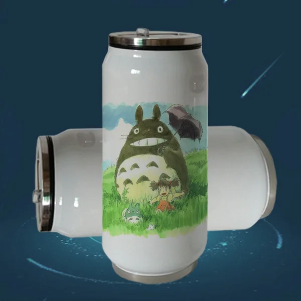 

Fat Totoro Super Meng Cute Stainless Steel Vacuum Flask 500ml Large Size Cans Glass