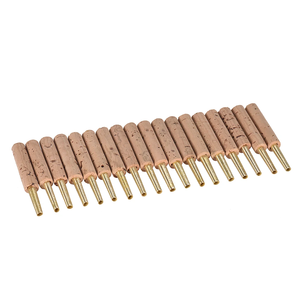 Детали штапельных трубок ammoon 18 шт./упак. Oboe Reeds 47 мм с пластиковым чехлом
