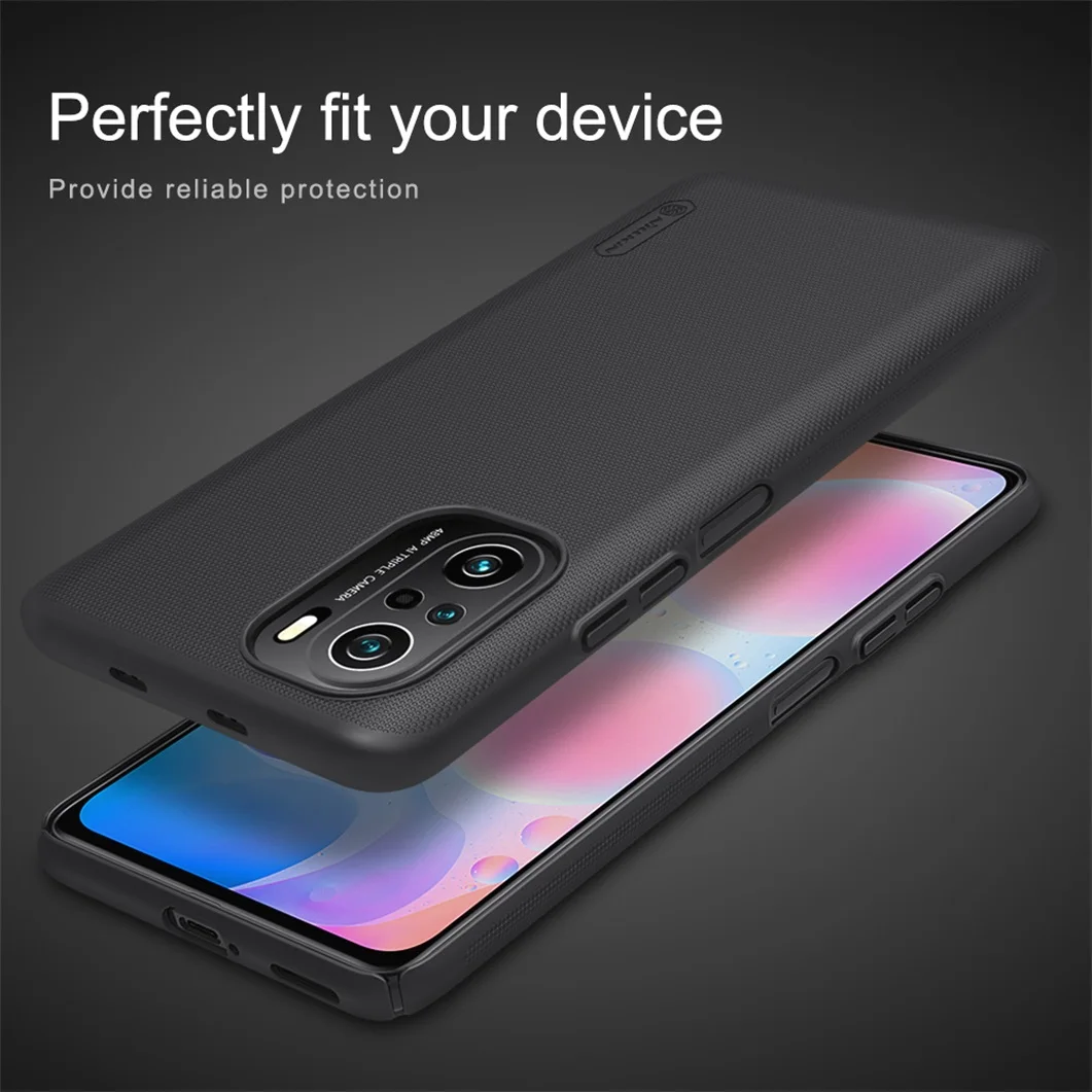 phone pouch for ladies For Xiaomi Poco F3 Poco X3 Pro X3 NFC Case Nillkin Frosted Shield Hard PC Phone Housing Protection Back Cover For Poco X3 Pro mobile pouch waterproof