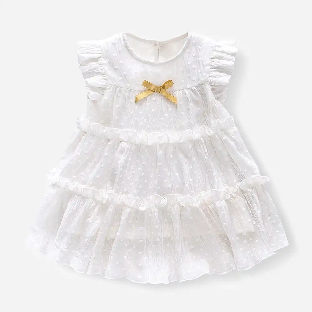 4t white dress