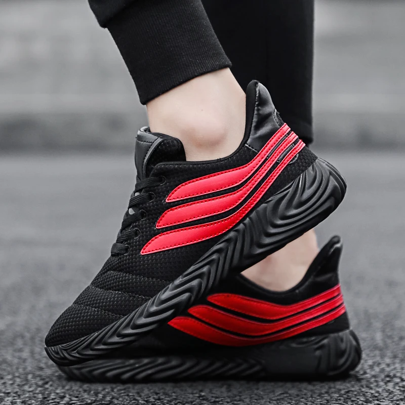 Летние сетчатые кроссовки для мужчин 39-45 Flyknit повседневная обувь для бега Кроссовки для мальчика Мужская Спортивная обувь на плоской платформе yz450