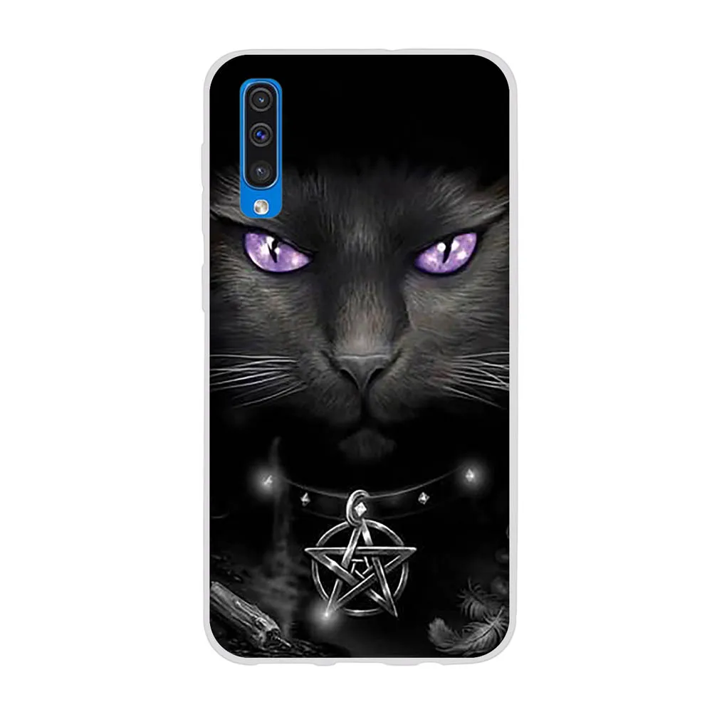 Мягкий силиконовый чехол из ТПУ для samsung Galaxy A50, A30, A20, A40, A70, A10, A40, чехол с рисунком, задняя крышка, чехол, защитный бампер - Цвет: 46