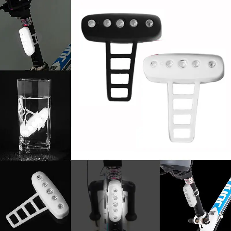 Задний фонарь USB Перезаряжаемый велосипедный задний светильник s IPX5 COB передний