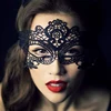 Sexy Lace Mask Women Erotic Lingerie Female Nightclub Party Cosplay Costume Black Babydoll Sexy Lingerie Costume Sexy Masks ► Photo 3/6