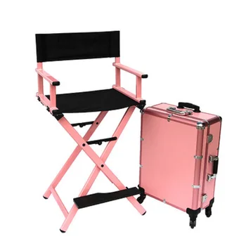 

New folding fishing chair director Easy to carry makeup Multifunctional aluminum alloy 2019