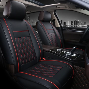 

Hot 1pc Universal All Car Leather Support Pad Car Seat Covers Cushion Accessories Car Seat Cushion