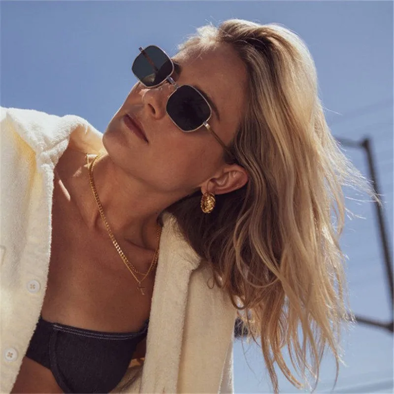 AOMU-2020-Simple-Chic-Brass-Metal-Gold-Hoop-Earrings-Vintage-Round-Circle-Twisted-Geometric-Earrings-for