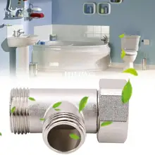 7/8 латунь T адаптер переключатель для душа клапан три разъема клапаны для туалет клапан душевого распылителя