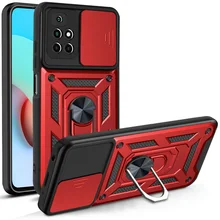 For Xiaomi Redmi 10 Case Camera Lens Protection Phone Cover Xiaomi Redmi 9 9A 9C Redmi9 9 A 9 C Shockproof Armor Stand Covers