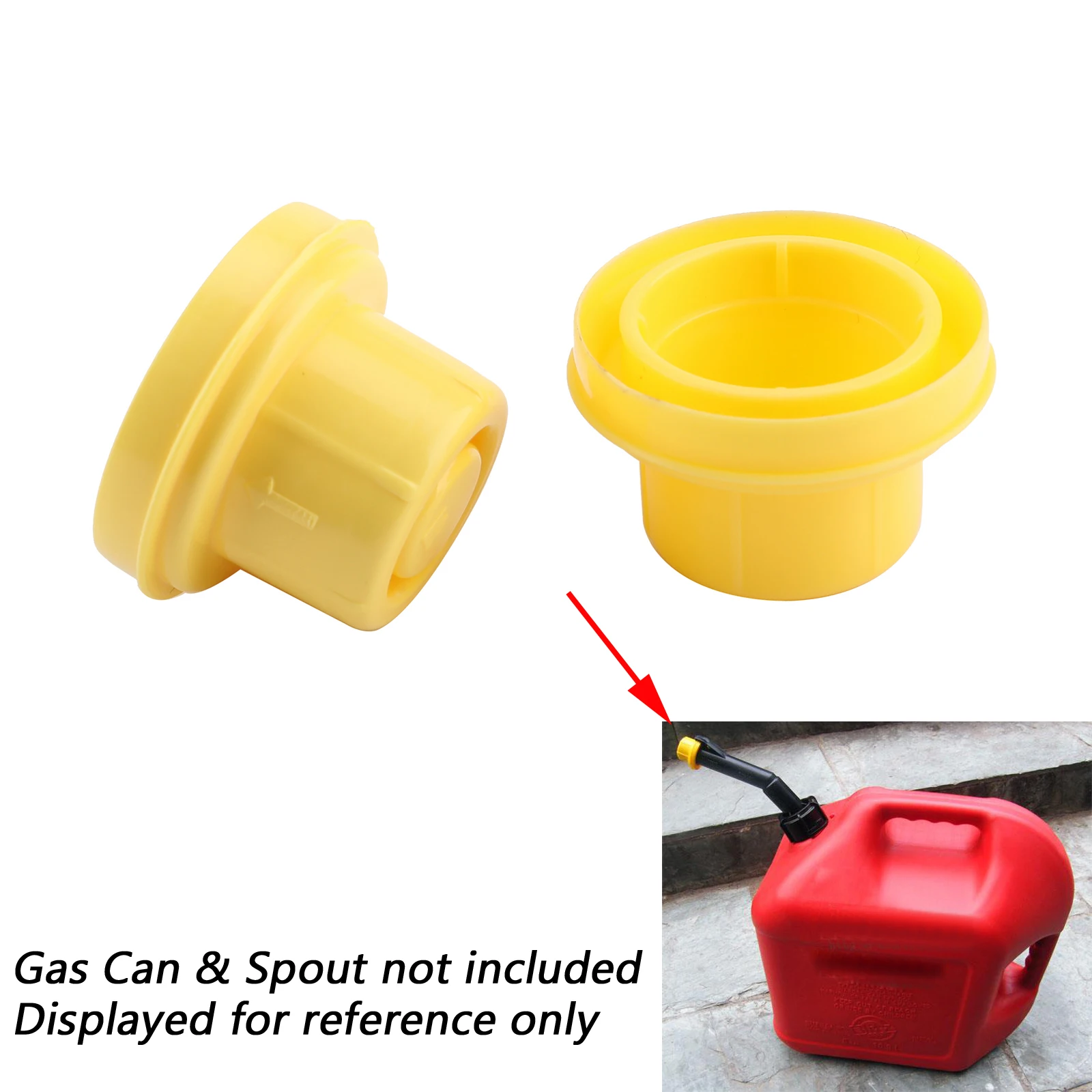 BLITZ Yellow Spout Cap fits self-venting gas can spouts 900302 900092 900094 NEW 