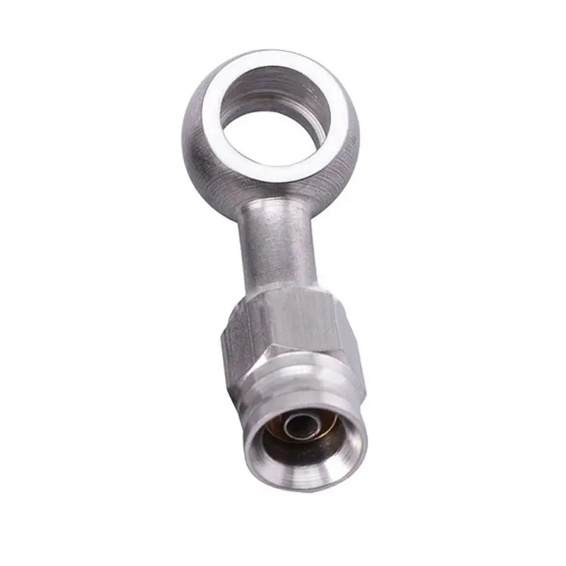 An3 10mm Stainless Steel Brake Hose Fitting Ends Adapter For Car Auto