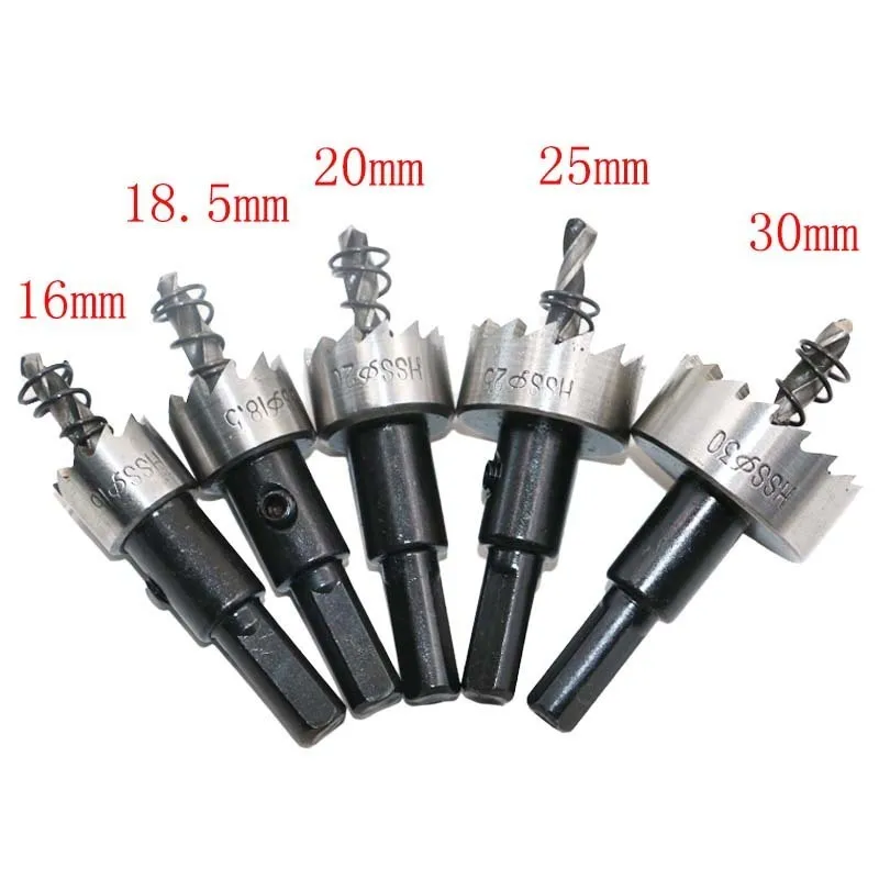 Hss High Steel Hole Drill Bit Aluminum Hole Opener Metal Sheet Reamer 1630mm Drill Bit