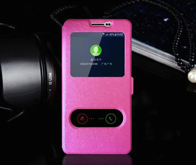 Rose Чехол для телефона для Samsung A3 чехол с окошком и подставкой для быстрого просмотра кожаный чехол для Samsung Galaxy A3 a320 чехол - Цвет: Rose