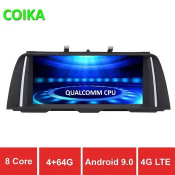 

COIKA 4+64GB 8 Core Android 9.0 System Car Head Unit Stereo For BMW F10 F11 GPS Navi Player Black Screen WIFI 4G BT Google