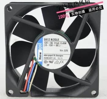

For ebmpapst 8412 N/2GLE DC 12V 0.45W 80x80x25mm 3-wire Server Cooling Fan