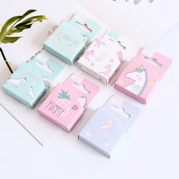 

1 Pcs Cartoon Dream Unicorn Pineapple Adhesive Washi Tape Diary Scrapbooking DIY Label Sticker Masking Tapes Stationery