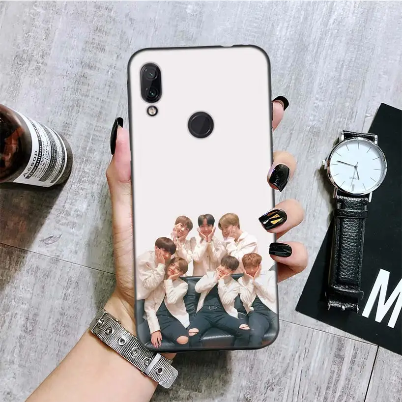 J надеюсь поп черная крышка чехол для телефона для Xiaomi Redmi Note фотоаппаратов моментальной печати 8 7 7S 7A 6 S2 GO K20 Pro 6A mi 6X 5X A1 CC 9 8 Coque