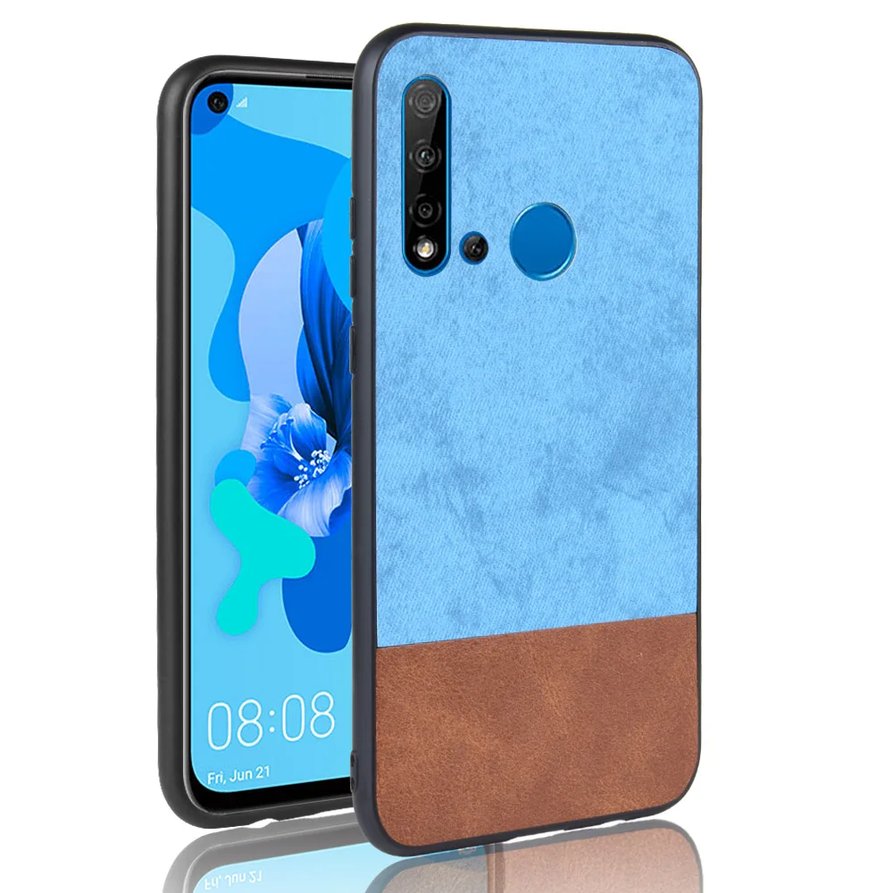 10 шт./лот TPU+ PU+ PC винтажный джинсовый PU кожаный чехол для телефона huawei P30 P20 P9 P8 Lite Pro Maimang 8 P Smart