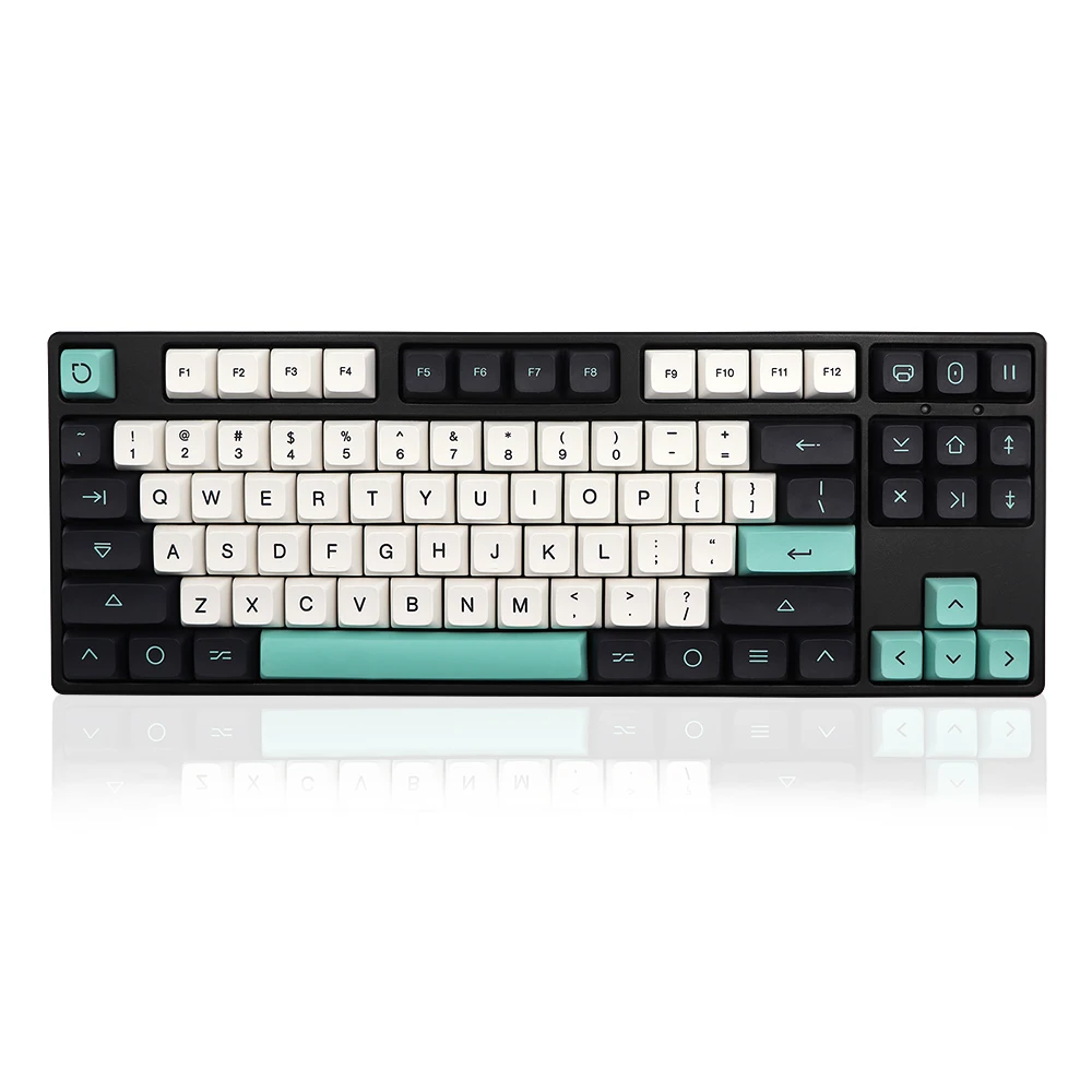 Pbt Xda Geoma Keycap Teclado Mecânico 7u Split Barra de Espaço Chave 129 Gk60 Rk61 64 Gk61 68 75 84 980 104