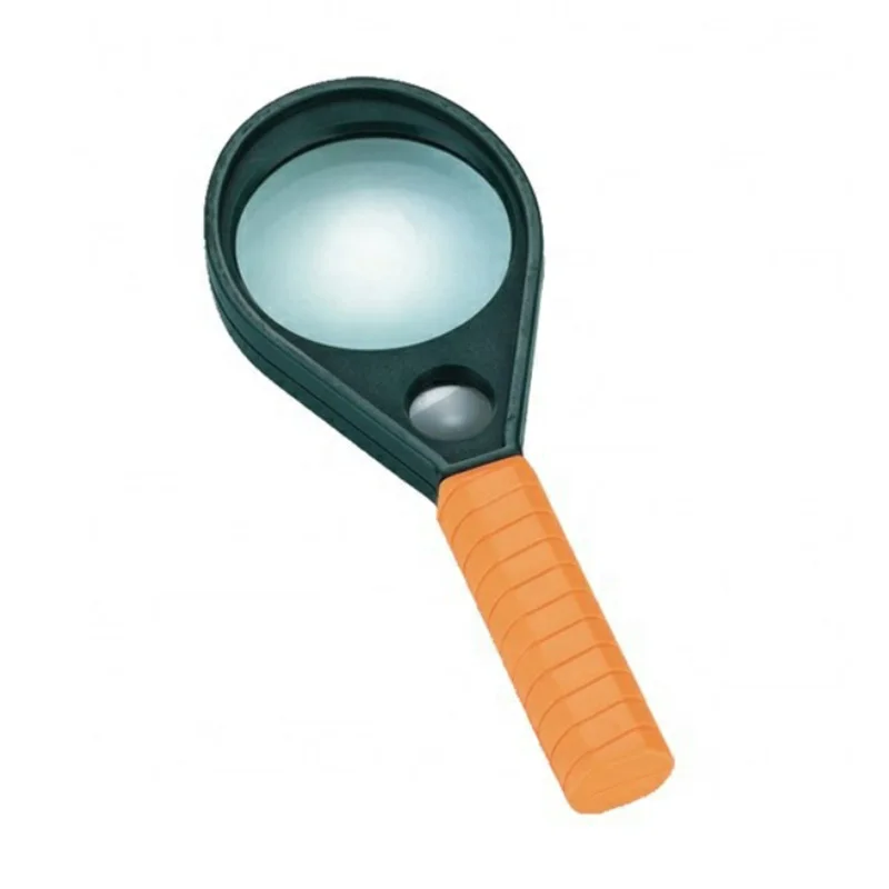 

5X 8X Dual Lens Handheld Racket Type Magnifying Glass