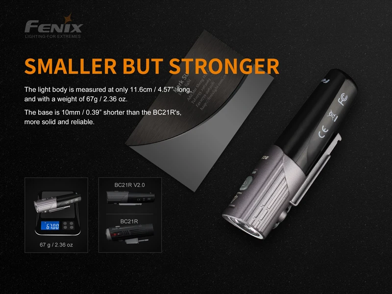 Fenix BC21R V2.0 Lightweight Bicycle Light (3)