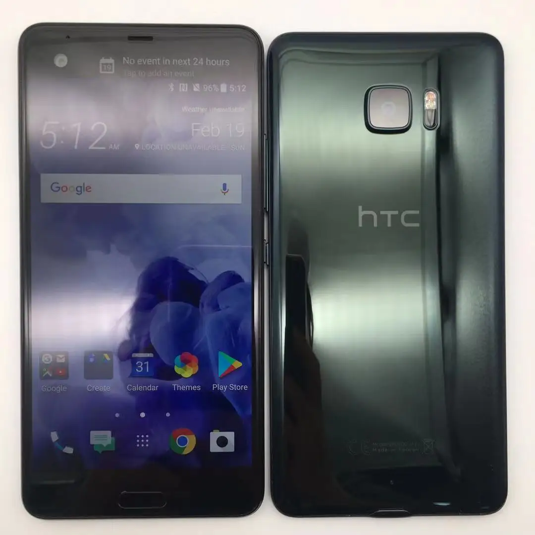 HTC U Ultra Refurbished-Original Quad-core 4GB RAM 64GB ROM LTE 12MP Camera 2160P Dual SIM 3000mAh Fingerprint Android phone