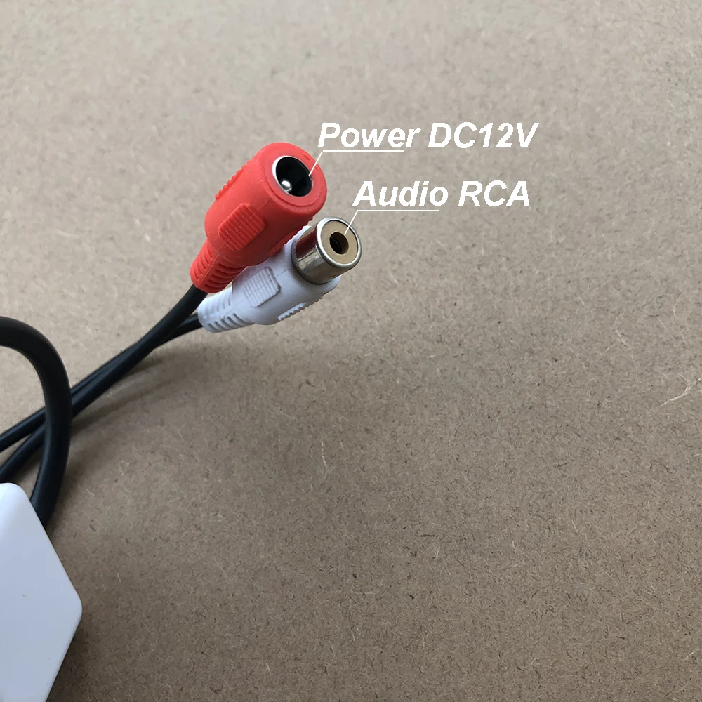 Высокая точность высокая чувствительность CCTV мини микрофон для аудио CCTV камеры безопасности DVR без звука монитор аудио пикап