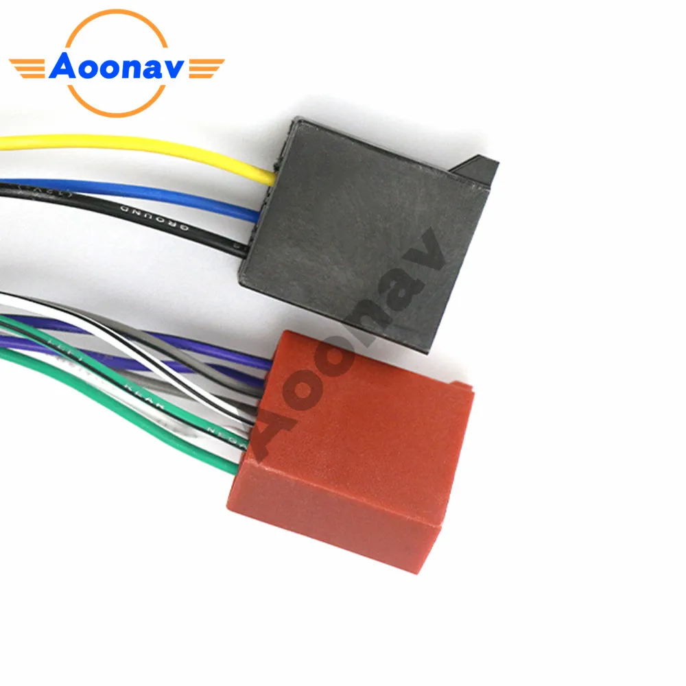 Aoonav 12 134 ISO радио жгут проводов адаптер Разъем для CHRYSLER 2007 + DODGE 2008 (выбранные