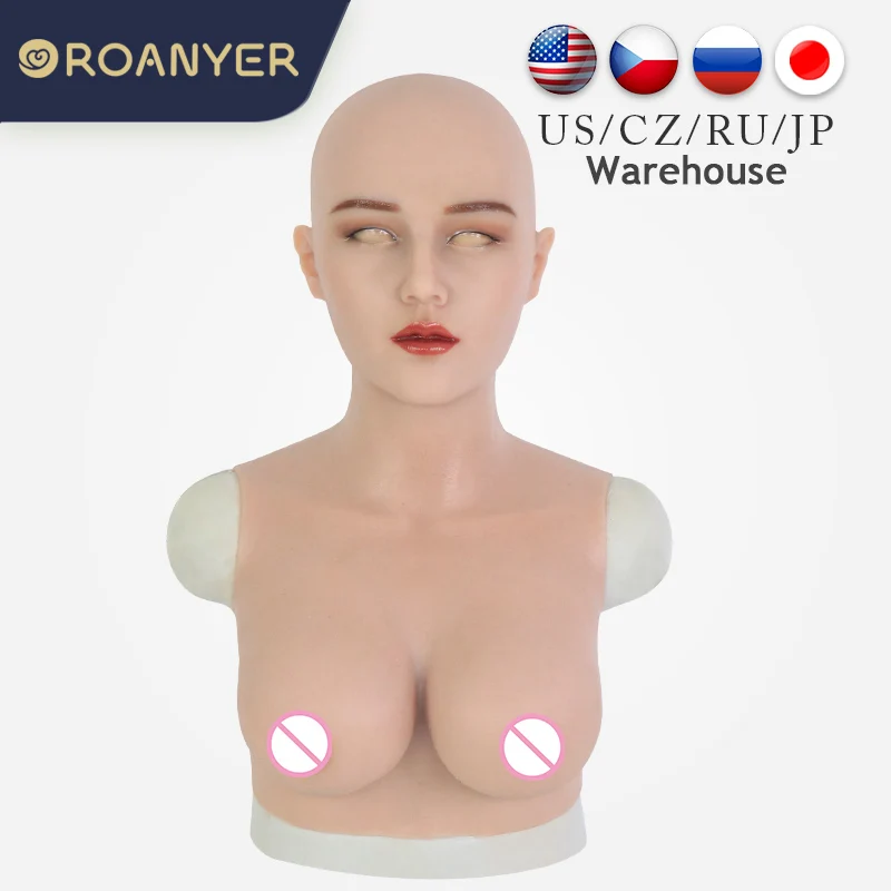 Маскарадная маска ROANYER для трансвеститов Реалистичная силиконовая