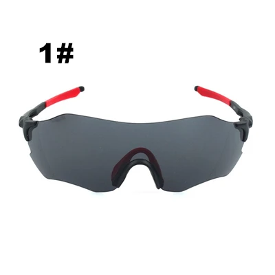 Удобные очки MTB с большими линзами для велосипедов, мужские и женские спортивные солнцезащитные очки, очки для рыбалки, велосипедные солнцезащитные очки Gafas De Ciclismo - Цвет: 1