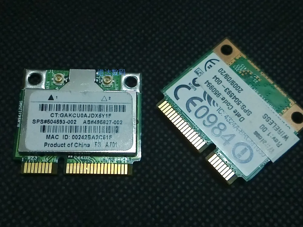SSEA для Broadcom BCM94312HMG Беспроводная мини карта PCI-E HP 4410S 4411S 4510S 4710S 4415S 4416S 4321S CQ510 504593-002 |