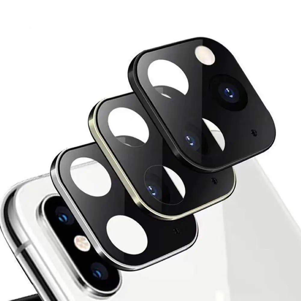 Закаленное стекло для задней камеры телефона Защитная пленка iPhone X XS Max легко