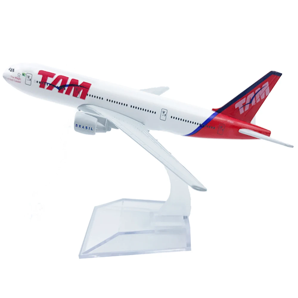 Самолёт из сплава в масштабе 1/400 самолёт Боинг 777 там авиалинии 16 см модель