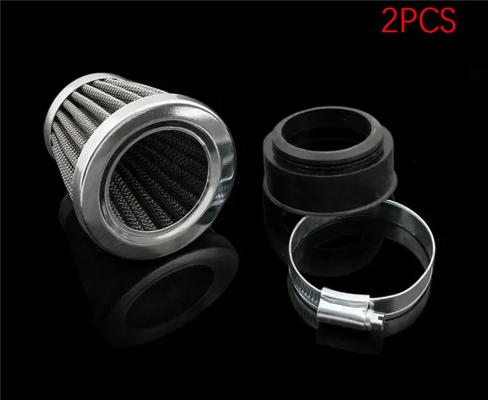 2PCS Artudatech 42 мм воздушный фильтр стиль Очиститель для Yamaha DT100 RS100 RX100 RD 250 350 400 аксессуары - Цвет: 2PCS