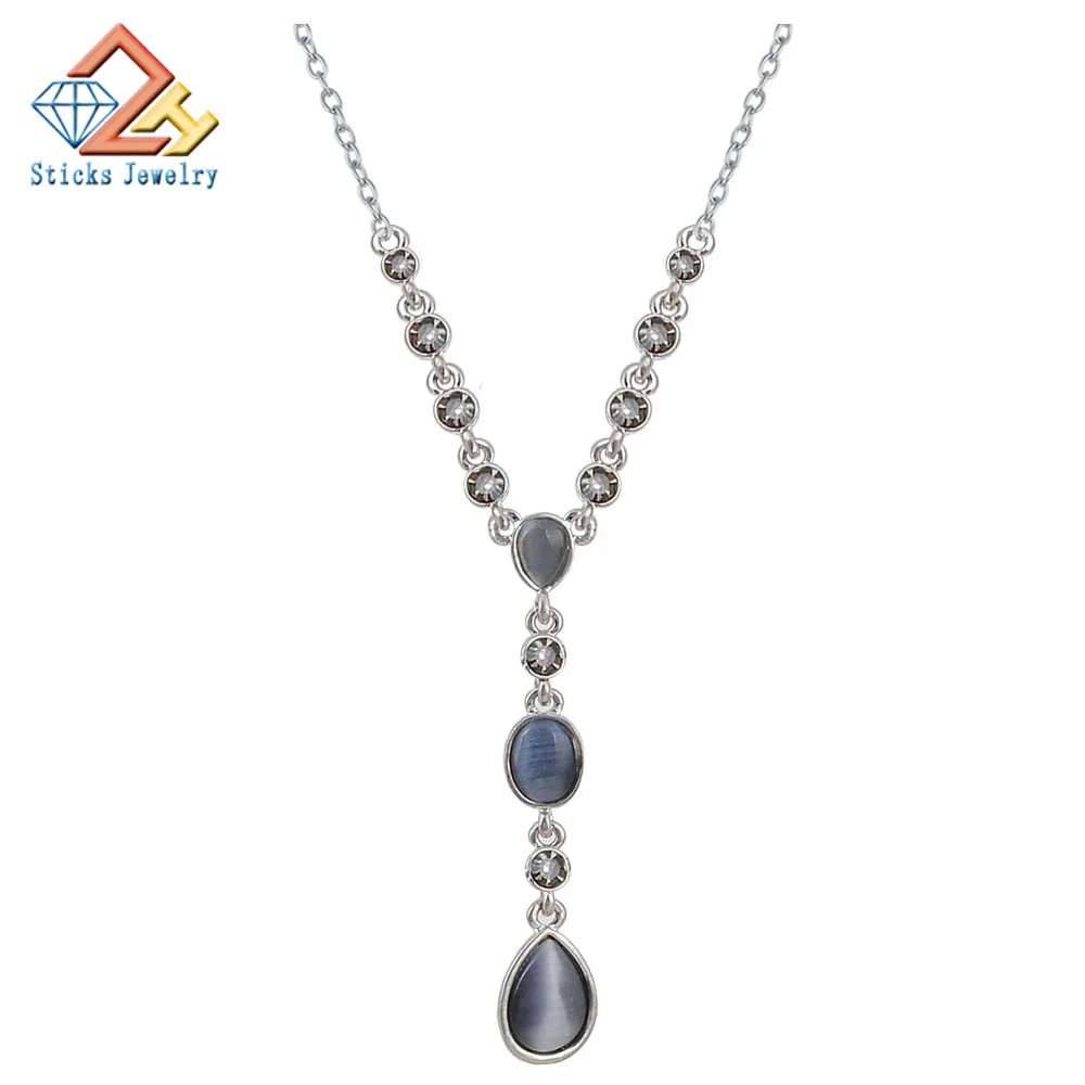 

2019 New Bohemian Statement Necklace for Women Trendy Ethnic Natural Stone Collar Maxi Long Necklace Bijoux