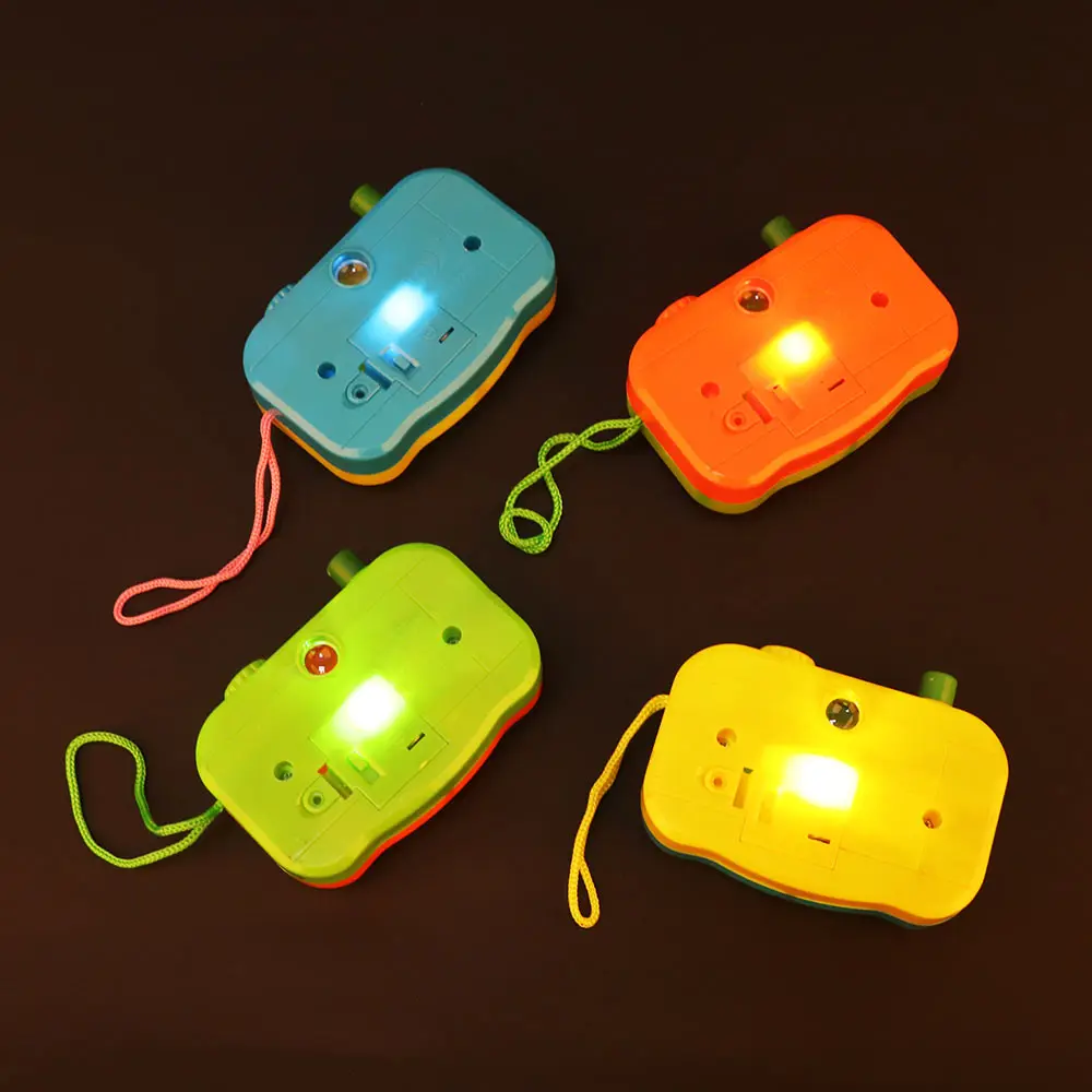 Cute Animal Projection Toys Lovely Mini Camera Toy with Light Cartoon LED Flashing Educational Toy for Kid Children Baby Gifts