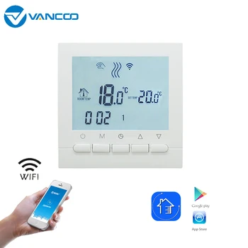 

Vancoo Smart Wifi Remote Control 16A Electric Underfloor Heating Thermostat Woks For Google&Alexa
