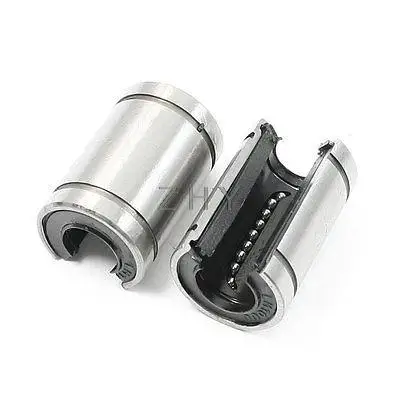 

2 x LM10UU 10mm Carbon Steel Open Linear Motion Bushing Bearing