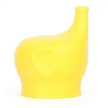 Мультяшная силиконовая непроливающаяся герметичная мягкая крышка для чашки, соломенные аксессуары 30 г, желтый/красный/оранжевый/зеленый/синий